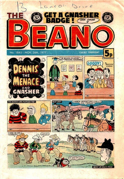 Cover of Issue #1845