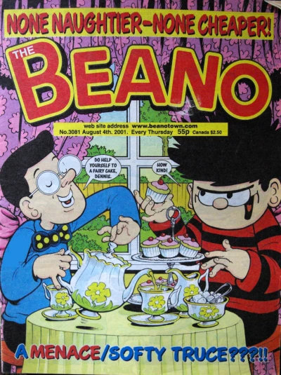 Cover of A Menace/Softy Truce???!!