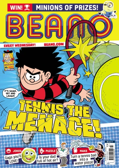 Cover of Tennis the Menace!