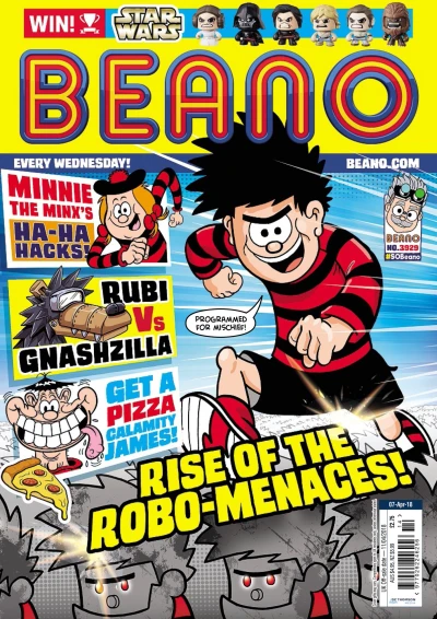 Cover of Rise of the Robo-Menaces!