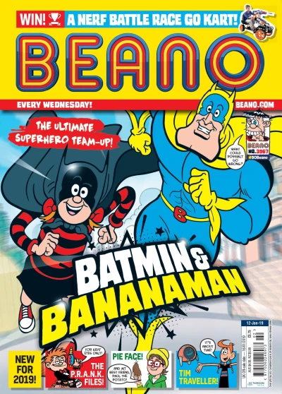 Cover of Batmin & Bananaman