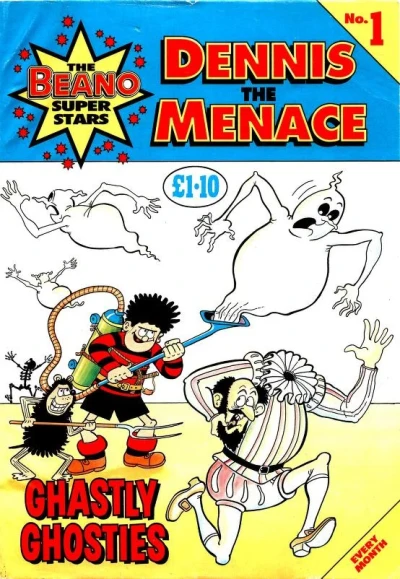 Cover of Dennis the Menace in Ghastly Ghosties