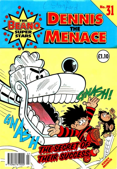 Cover of Dennis the Menace: The Secret of Their Success