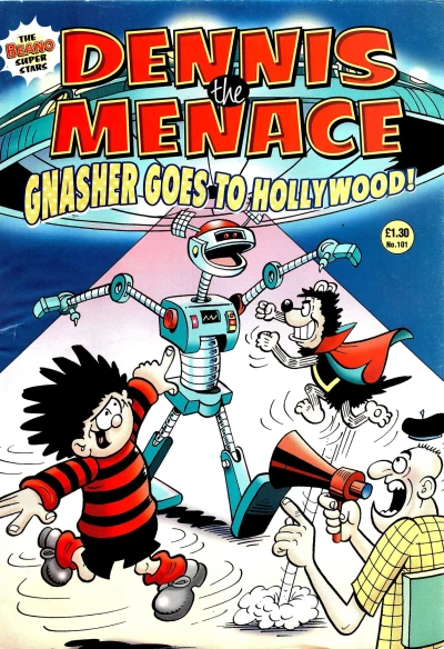 Cover of Gnasher Goes to Hollywood!
