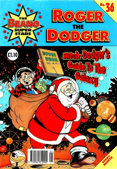 Cover of Hitch-Dodger's Guide to the Galaxy