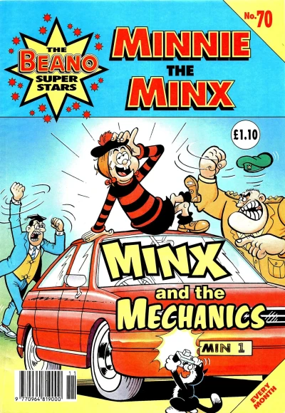 Cover of Minx and the Mechanics