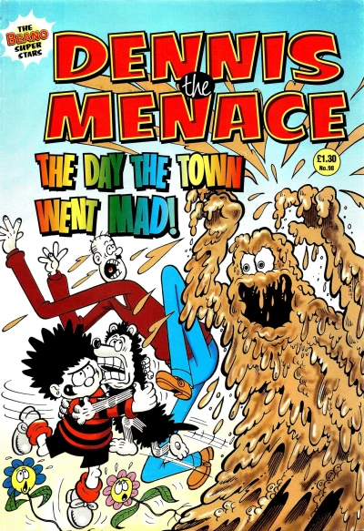 Cover of The Day the Town Went Mad!