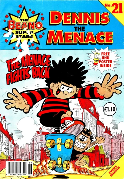 Cover of The Menace Fights Back