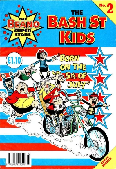 Cover of Born on the 5th of July - The Bash Street Kids