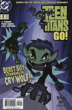 Cover of The Beast Boy Who Cried Wolf