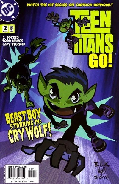 Cover of The Beast Boy Who Cried Wolf