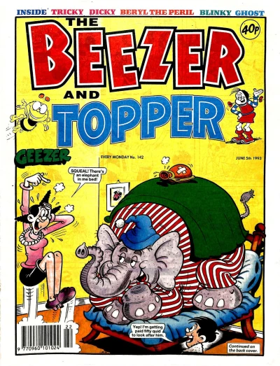 Cover of The Beezer and Topper