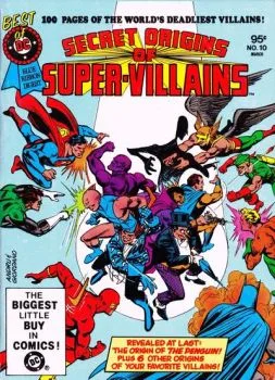 Cover of Secret Origins of Super Villains