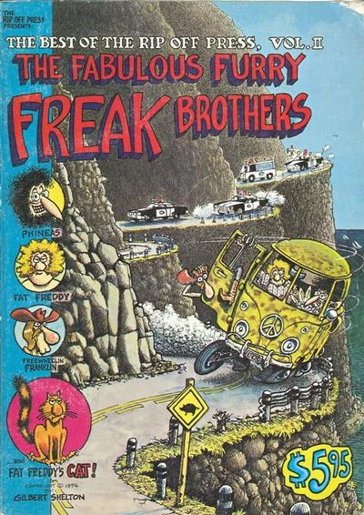 Cover of The Fabulous Furry Freak Brothers