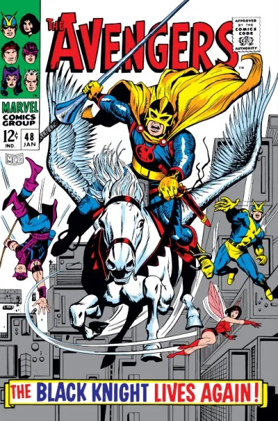 Cover of The Black Knight Lives Again