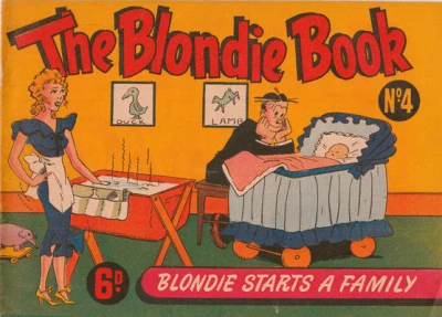 Cover of Blondie Starts a Family