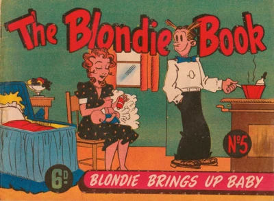 Cover of Blondie Brings Up Baby