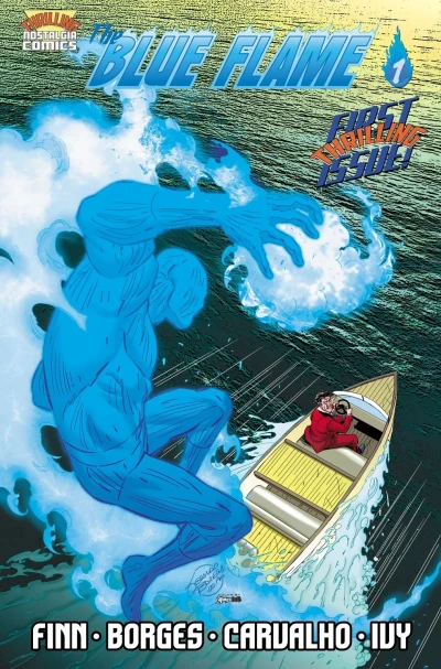Cover of The Blue Flame; The Great Escape