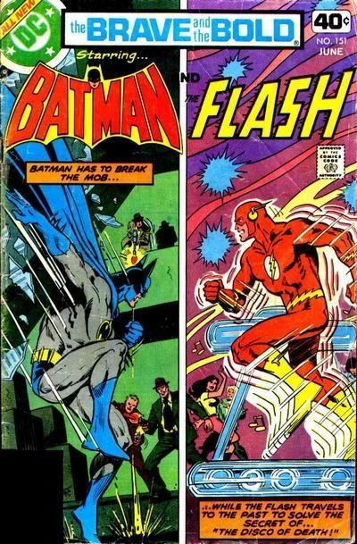 Cover of Batman and The Flash: "Disco of Death"