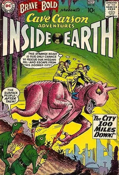 Cover of Cave Carson Adventures: Inside Earth