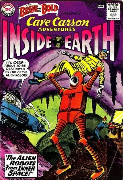 Cover of Cave Carson Adventures: Inside Earth