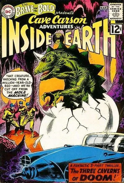 Cover of Cave Carson Adventures: Inside Earth