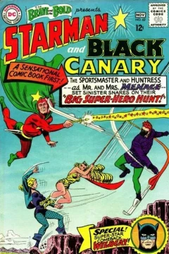 Starman and Black Canary: "The Big Super-Hero Hunt"