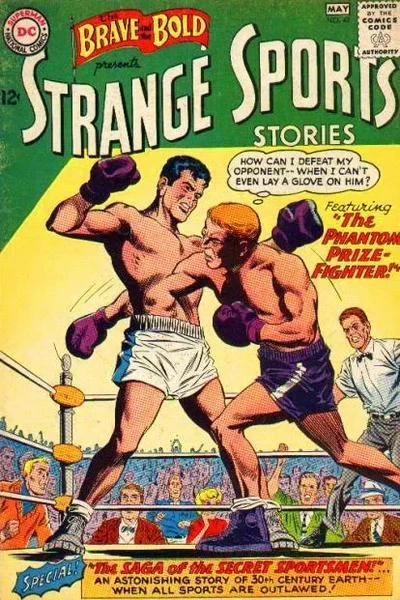 Cover of Strange Sports Stories: "The Phantom Prizefighter!"