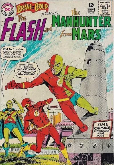 Cover of The Flash and the Manhunter From Mars: "Raid Of The Mutant Marauders"
