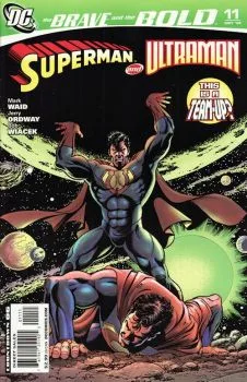 Cover of Superman and Ultraman (Metamorpho and Challengers of the Unknown)