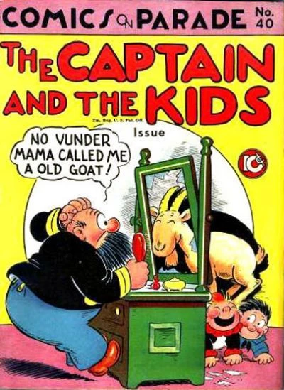 Cover of The Captain and the Kids Issue