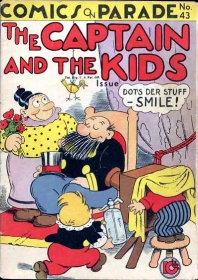 Cover of The Captain and the Kids Issue