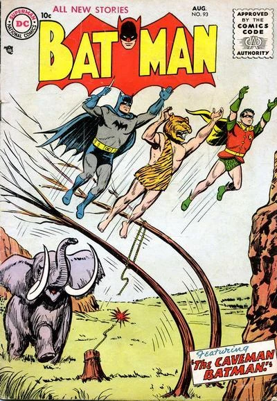 Cover of The Caveman Batman