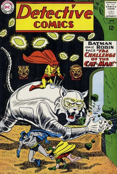 Cover of The Challenge of the Cat-Man