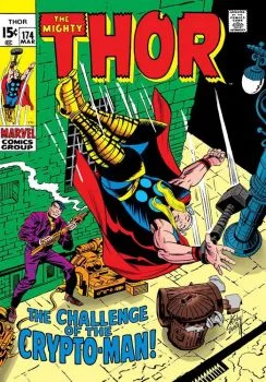 Cover of The Challenge of the Crypto-Man!