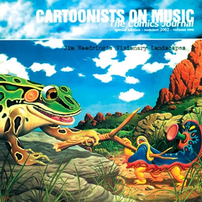 Cover of Cartoonists on Music