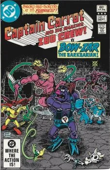 Cover of The Coming of Bow-Zar the Barkbarian!