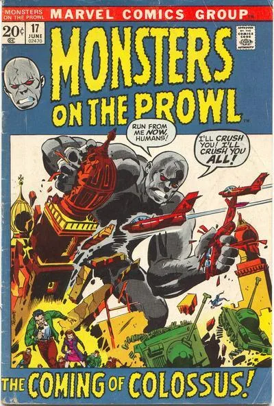 Cover of The Coming of Colossus!