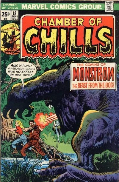 Cover of The Coming Of Monstrom The Beast From The Bog!