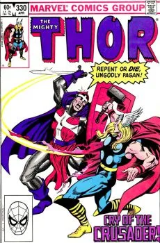 Cover of The Coming of the Crusader!