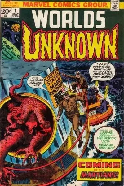 Cover of The Coming of the Martians!