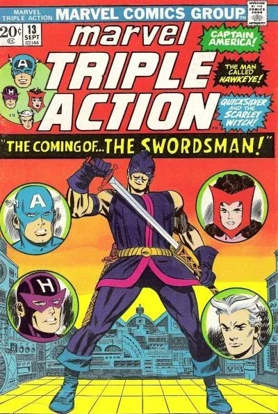 Cover of The Coming of the Swordsman!
