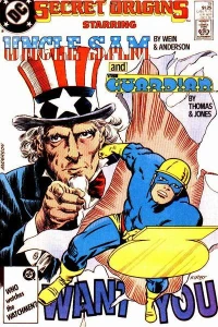 The Coming of... Uncle Sam; The Secret Origin of The Guardian and the Newsboy Legion