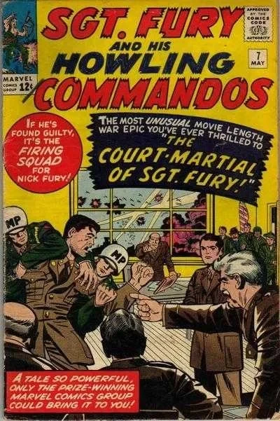 Cover of The Court-Martial of Sergeant Fury