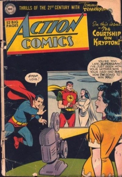 Cover of The Courtship on Krypton