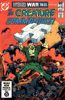 Cover of The Creature Commandos; The War at Home