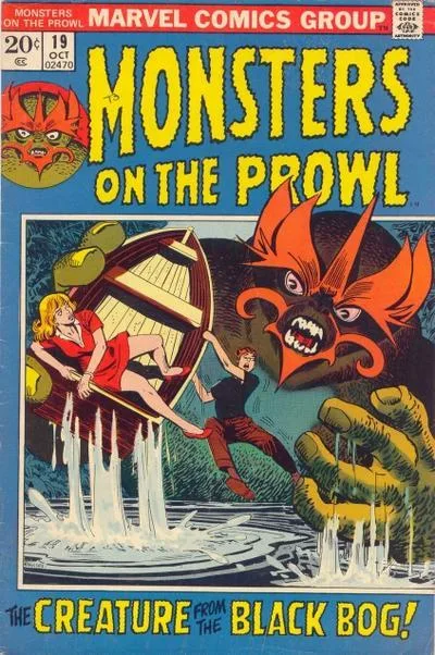 Cover of The Creature From the Black Bog!