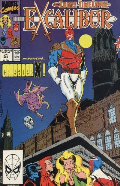 Cover of The Cross-Time Caper, Part 9: Crusader X