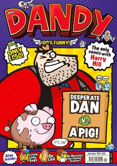 Cover of Desperate Dan vs a Pig!
