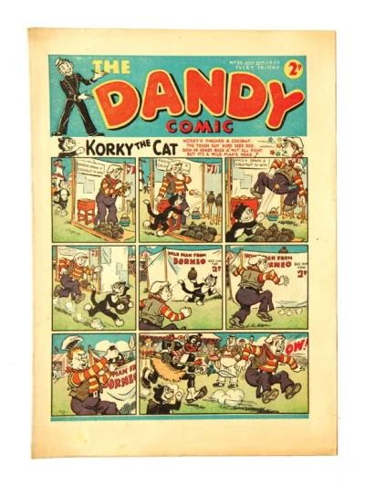 Cover of The Dandy #86